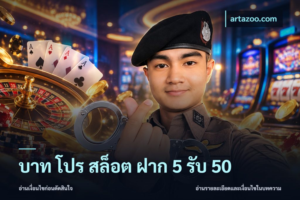 บาท โปร สล็อต ฝาก 5 รับ 50