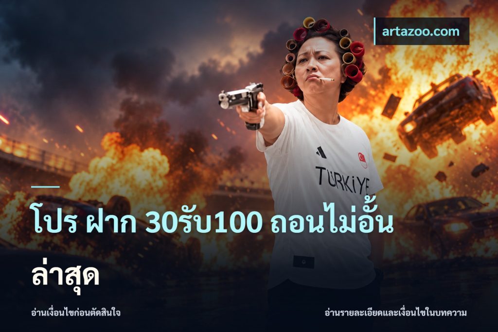 โปร ฝาก 30รับ100 ถอนไม่อั้น ล่าสุด