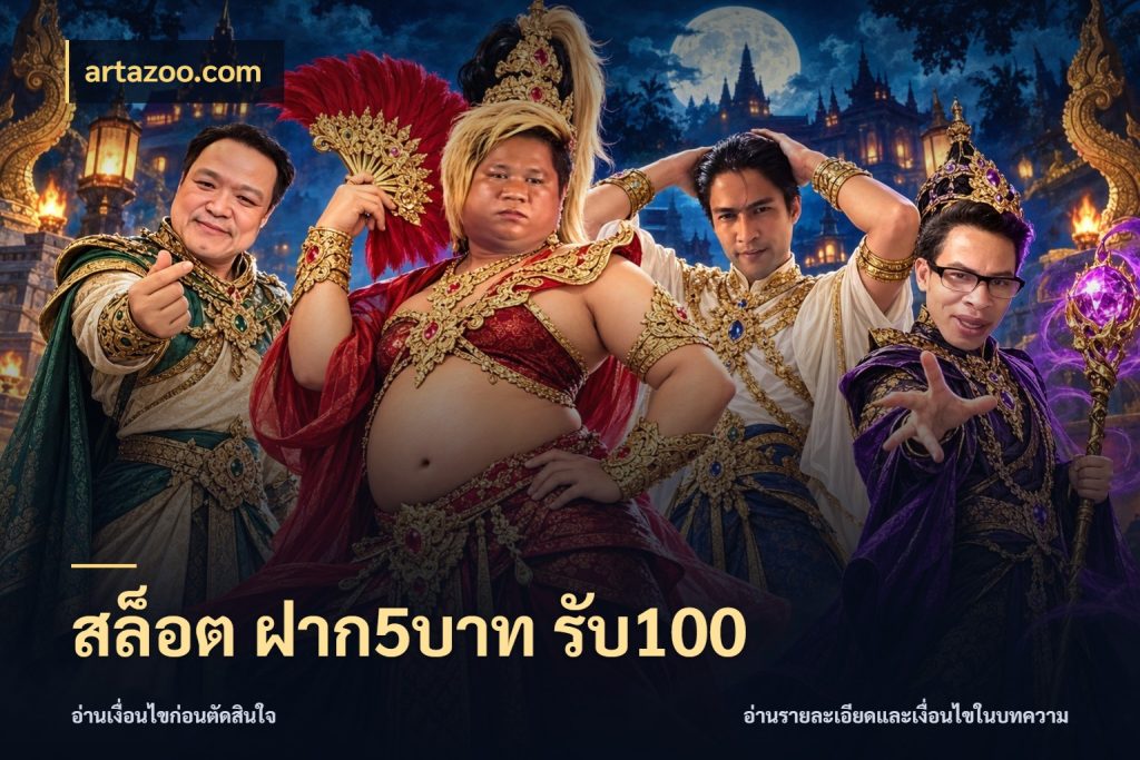 สล็อต ฝาก5บาท รับ100 จับคู่โบนัสกับสไตล์เกมที่ชอบ สไตล์ artazoo.com