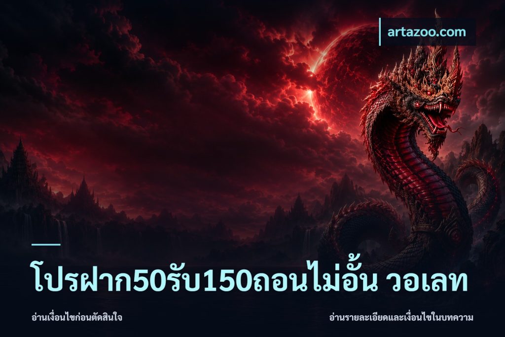 โปรฝาก50รับ150ถอนไม่อั้น วอเลท