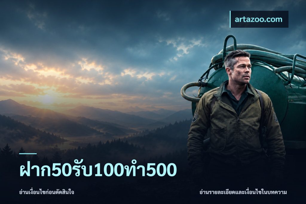 ฝาก50รับ100ทํา500