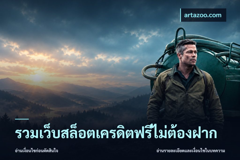 รวมเว็บสล็อตเครดิตฟรีไม่ต้องฝาก
