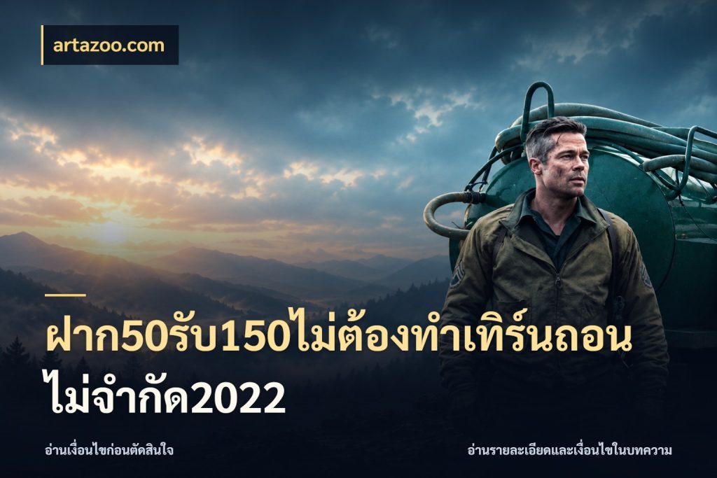 ฝาก50รับ150ไม่ต้องทําเทิร์นถอนไม่จํากัด2022 artazoo.com สนุกกับตัวเลือกโปรในสไตล์ของคุณ