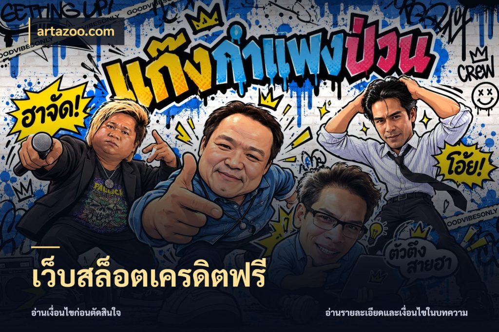 เว็บสล็อตเครดิตฟรี เปิดประเด็นเครดิตฟรีสำหรับคนชอบลุ้น กับ artazoo.com