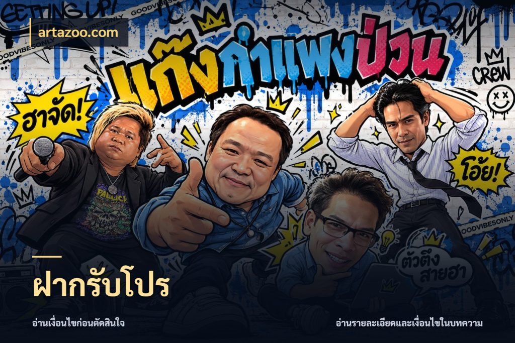 ฝากรับโปร ยอดฝากและยอดรับในมุมของคนชอบลุ้น สไตล์ artazoo.com