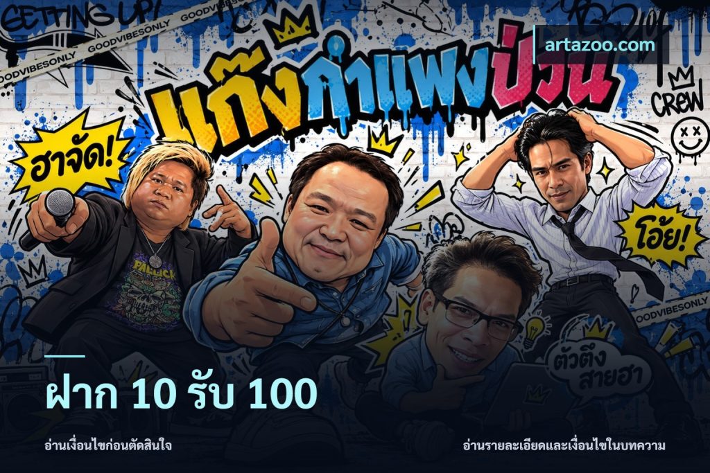 ฝาก 10 รับ 100