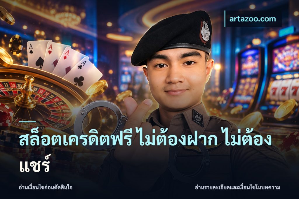 สล็อตเครดิตฟรี ไม่ต้องฝาก ไม่ต้องแชร์
