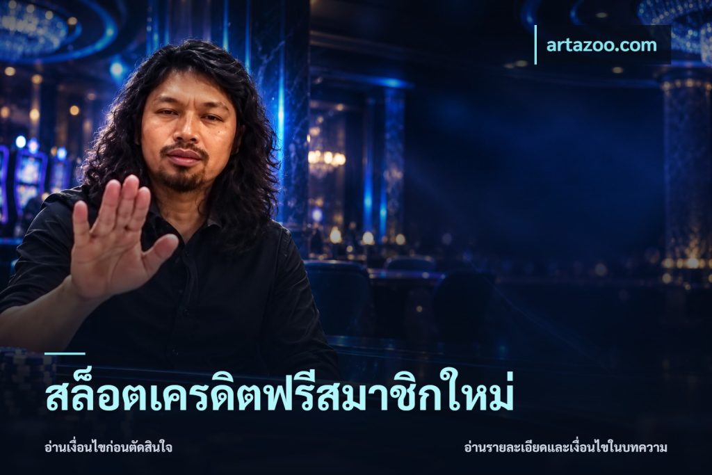สล็อตเครดิตฟรีสมาชิกใหม่