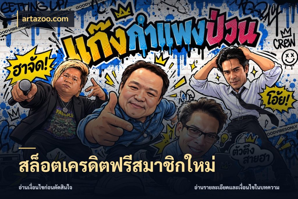 สล็อตเครดิตฟรีสมาชิกใหม่ artazoo.com สิทธิ์ที่สายโบนัสสนใจกับวิธีรับ