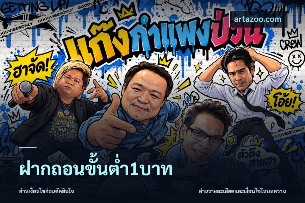 ฝากถอนขั้นต่ำ1บาท